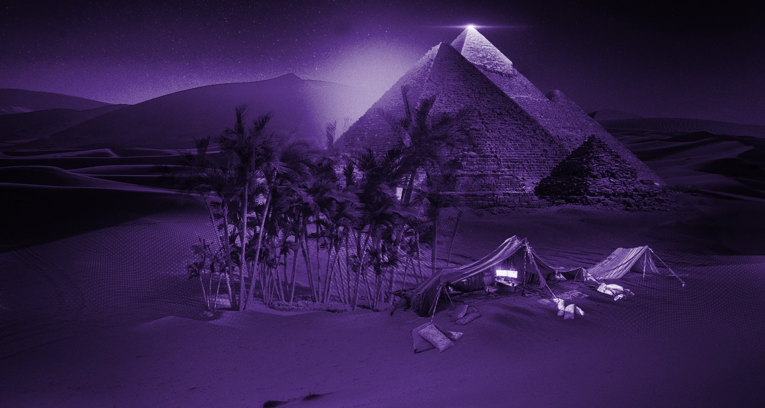 Pyramidy v poušti